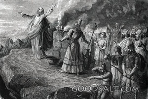 Elijah on Mount Carmel