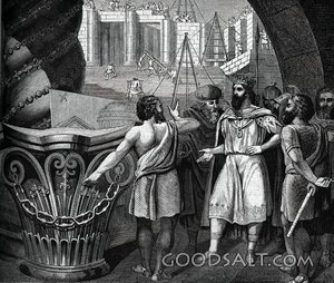 Solomon Oversees the Building of the Temple