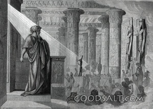 Joseph in the Egyptian Temple