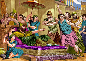 Daniel Condemned Before King Darius
