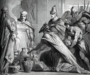 Cyrus Restores the Temple Vessels