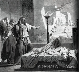 Pharaoh Finds His Firstborn Dead
