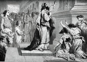 Solomon Dedicates the Temple