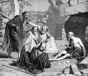 Job and His Friends Among the Ruins