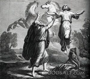 Elijah Taken Up in the Chariot of Heaven