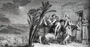 Job Receives News of Calamity