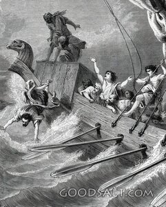 Jonah Cast Into the Sea