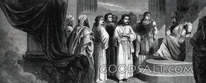 Joseph Presents His Brothers to Pharaoh