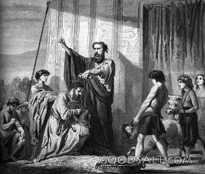 Moses Commissions Joshua