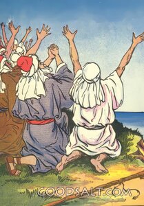 Israelites Rejoice at the Red Sea