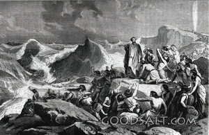 Moses at the Parting of the Red Sea