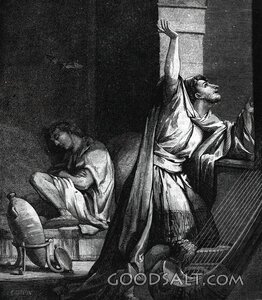 The Plague of Darkness in Egypt