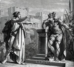 Prophet Before the Warrior King