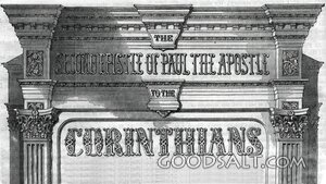 Second Epistle to the Corinthians Title Page