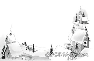 Snowy Village