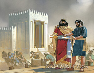 Solomon Built the Temple