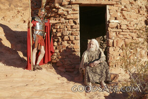 Roman Guard and Hebrew Prisoner