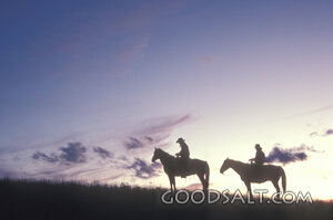 Riders at Dusk
