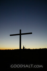 Roman Soldier Beneath the Cross