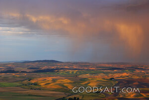 Sunrise Storm Clouds over the Palouse