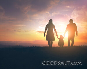 Sunset Family Walk