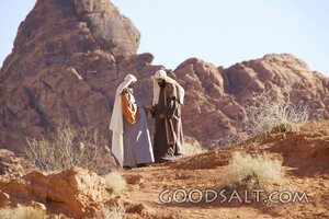 Mary and Joseph on the Road to Bethlehem