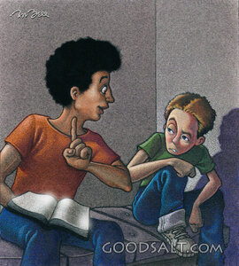 Correction with an Open Bible