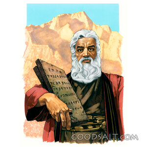 Moses with the Tablets of the Covenant