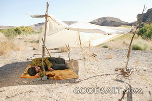 Israelite Child Resting in the Wilderness