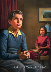 The  Boy's Decision to Follow Jesus