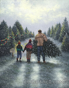 Bringing Home the Christmas Tree