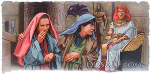 Jochebed Before Pharaoh’s Daughter