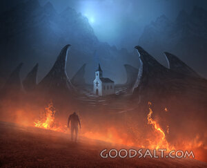 Walking Through Fire to Church