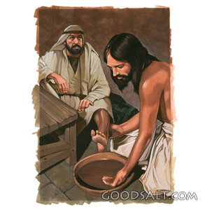 Jesus Washes Peter’s Feet