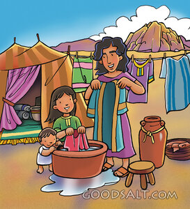 Washing the Clothes
