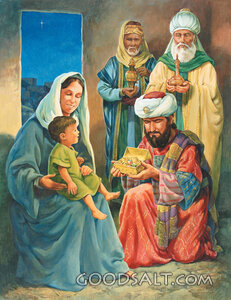 Wise Men Worship Jesus