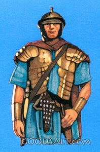 Roman Soldier in Armor