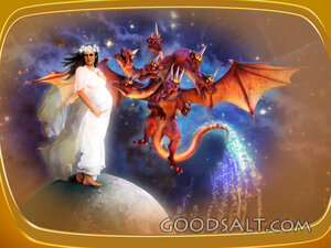 Woman and Dragon