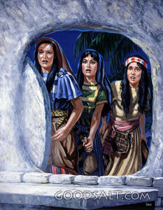 Woman at the Tomb