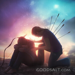 Woman prays for someone who hurt her