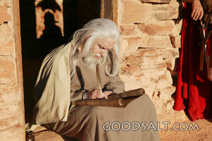 Apostle Paul Writing Under Roman Guard
