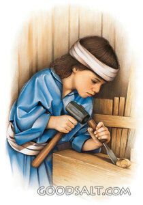 Young Carpenter Boy