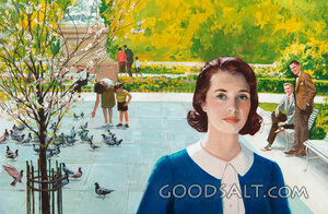 Young Woman in the Park