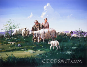 A Shepherd and His Sheep