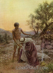 Abraham and Isaac at Mount Moriah
