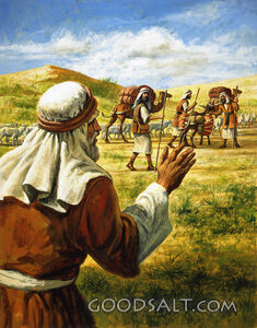 Abraham and Lot Depart