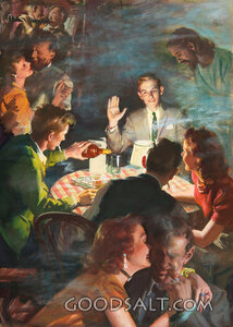 Abstainer at Wild Party