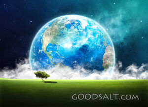 Abstract Earth Background