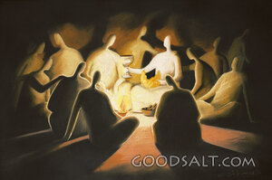 Abstract of the Last Supper