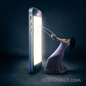 Addicted to a Cell Phone